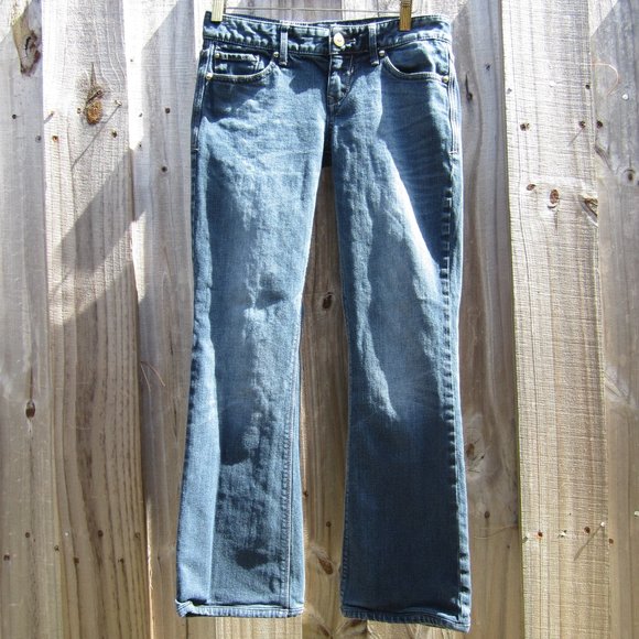 Woman's Size 0S Express Boot Regular Low Rise Jeans - Picture 1 of 4